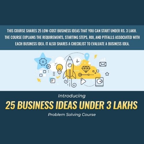 business ideas in india under 3 lakhs